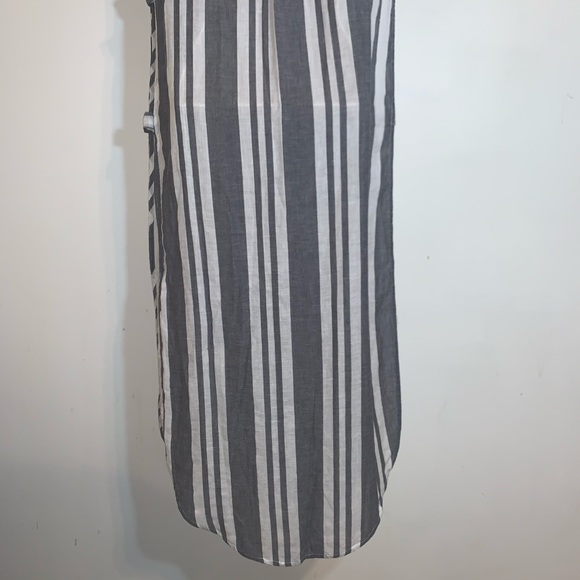 Topshop S Swim Cover Gray White - Picture 6 of 7